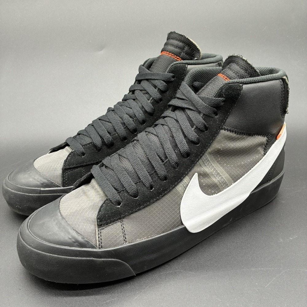 Nike x Off-White Blazer Mid Grim Reaper Sneakers Men's 10.5 AA3832-001